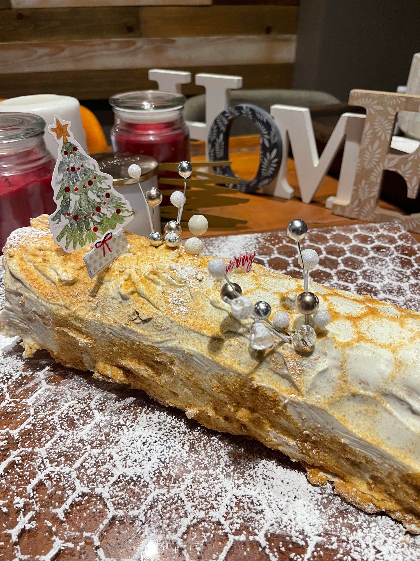 Bûche de Noël (Christmas Yule Log)